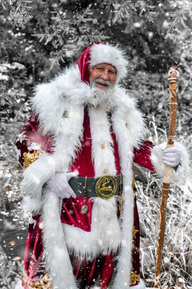 hier nochmal mit weißem Bart